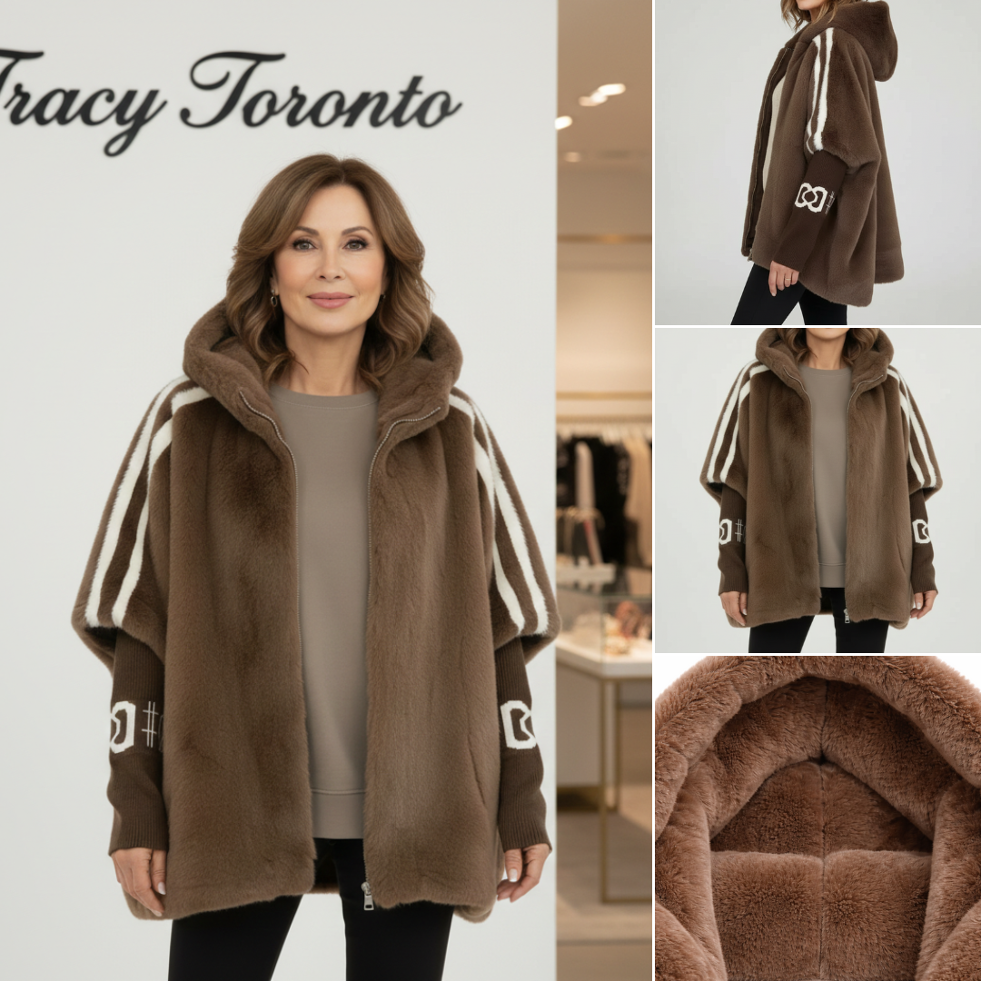 NORAH | Warm Hooded Teddy Coat