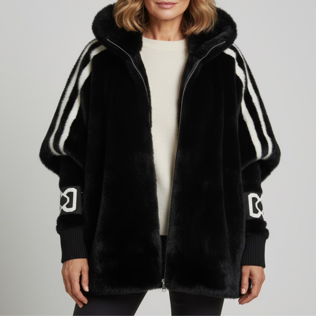 NORAH | Warm Hooded Teddy Coat
